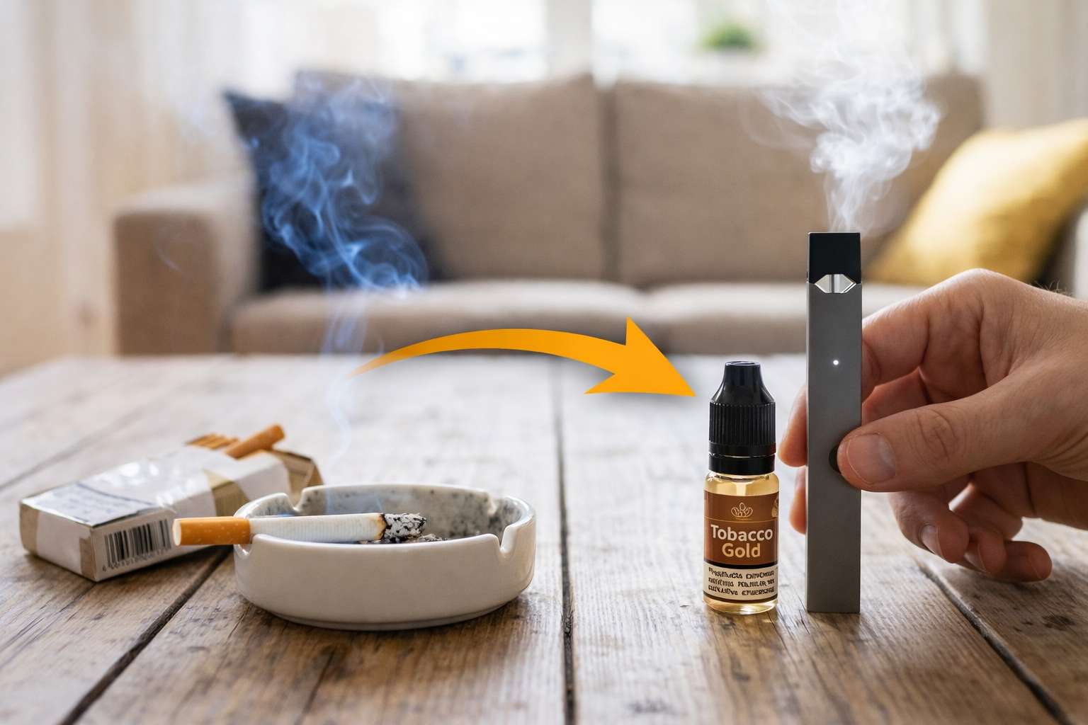 Jak přejít z klasických cigaret na e-cigaretu