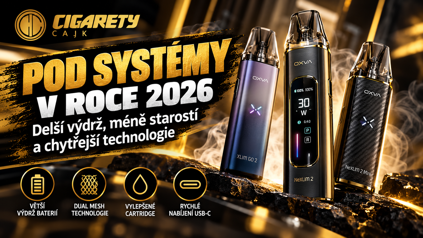 POD systémy v roce 2026: Delší výdrž, méně starostí a chytřejší technologie