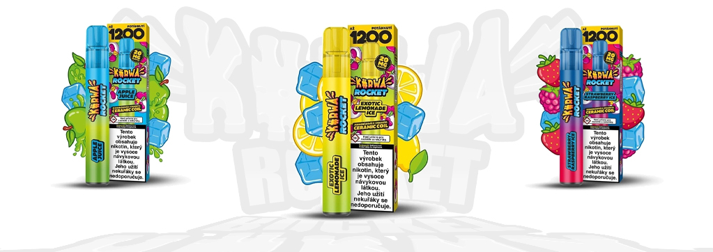 Kurwa Rocket - Blueberry Sour ICE - 20mg