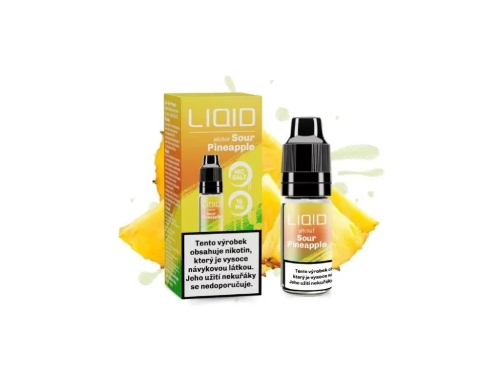 E-liquid - LIO LIQID - Sour Pineapple 10 ml 16 mg