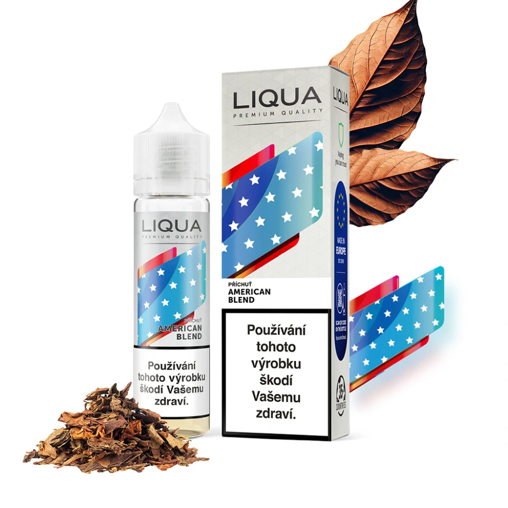 Příchuť LIQUA Mix&Go: American Blend (Americká tabáková směs)