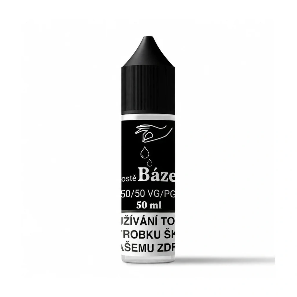 prostěBáze. 50/50 VG/PG – beznikotinová báze 50 ml
