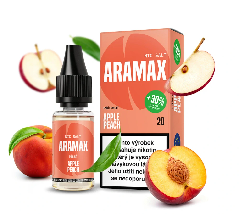 Aramax Salt Apple Peach (Jablko s broskví) 10ml 10mg