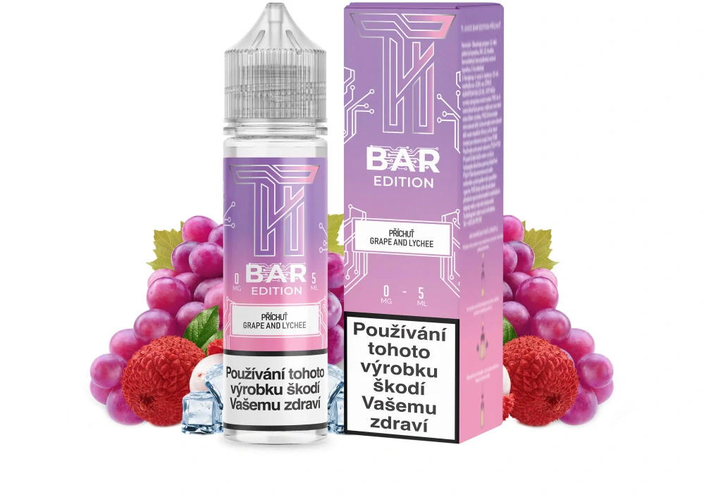 Příchuť TI Juice Bar Edition - Grape and Lychee SnV 5ml
