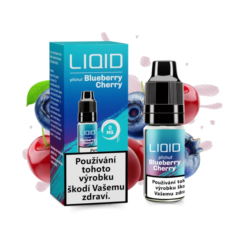 LIO LIQID Blueberry Cherry (Borůvka a třešeň) 0 mg/ml – 10 ml