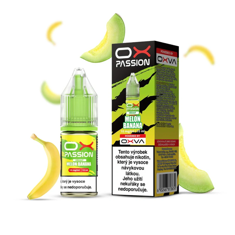 OXVA OX PASSION Salt Melon Banana (Meloun a banán) 10ml 10mg