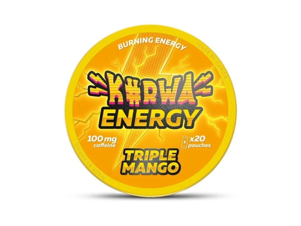 KURWA Energy Kofeinové Sáčky - Triple Mango 100mg