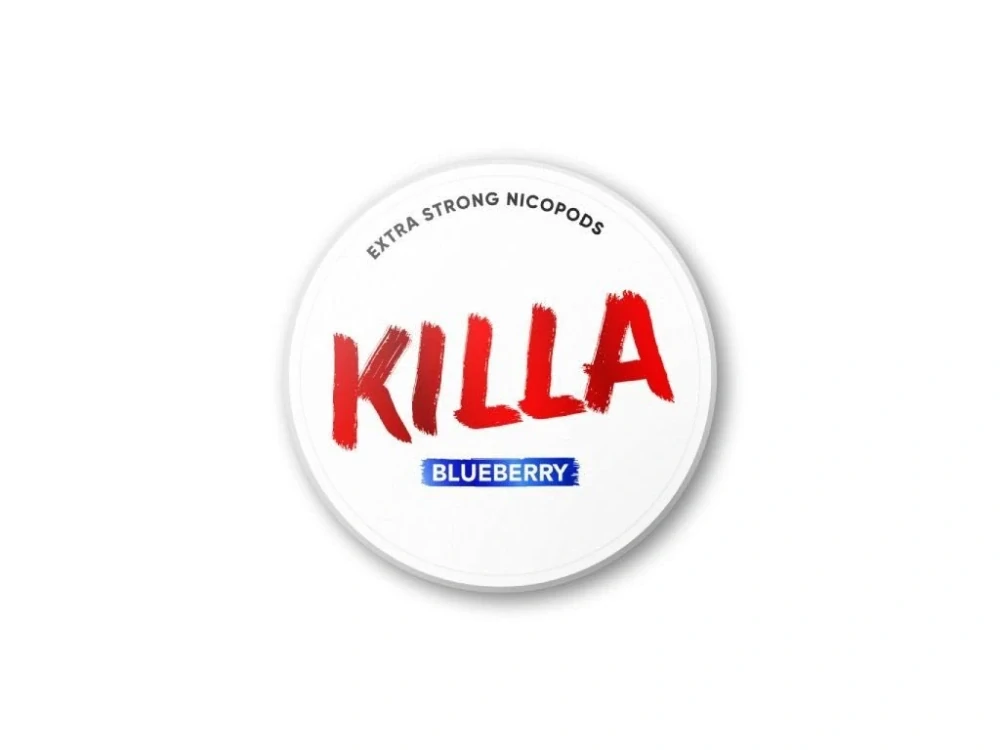 Killa Blueberry Nikotinové Sáčky 16mg/g