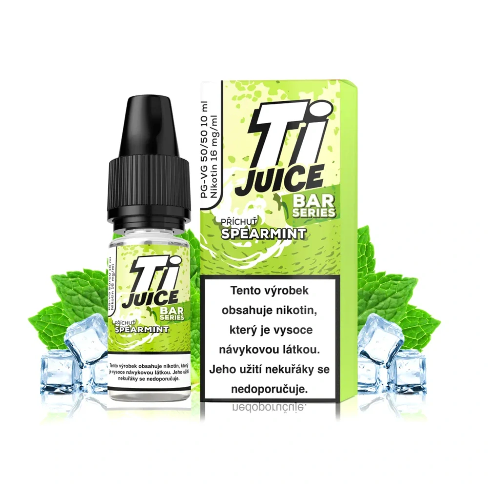 TI Juice Bar Series – Spearmint (Nic Salt 16 mg) – 10 ml