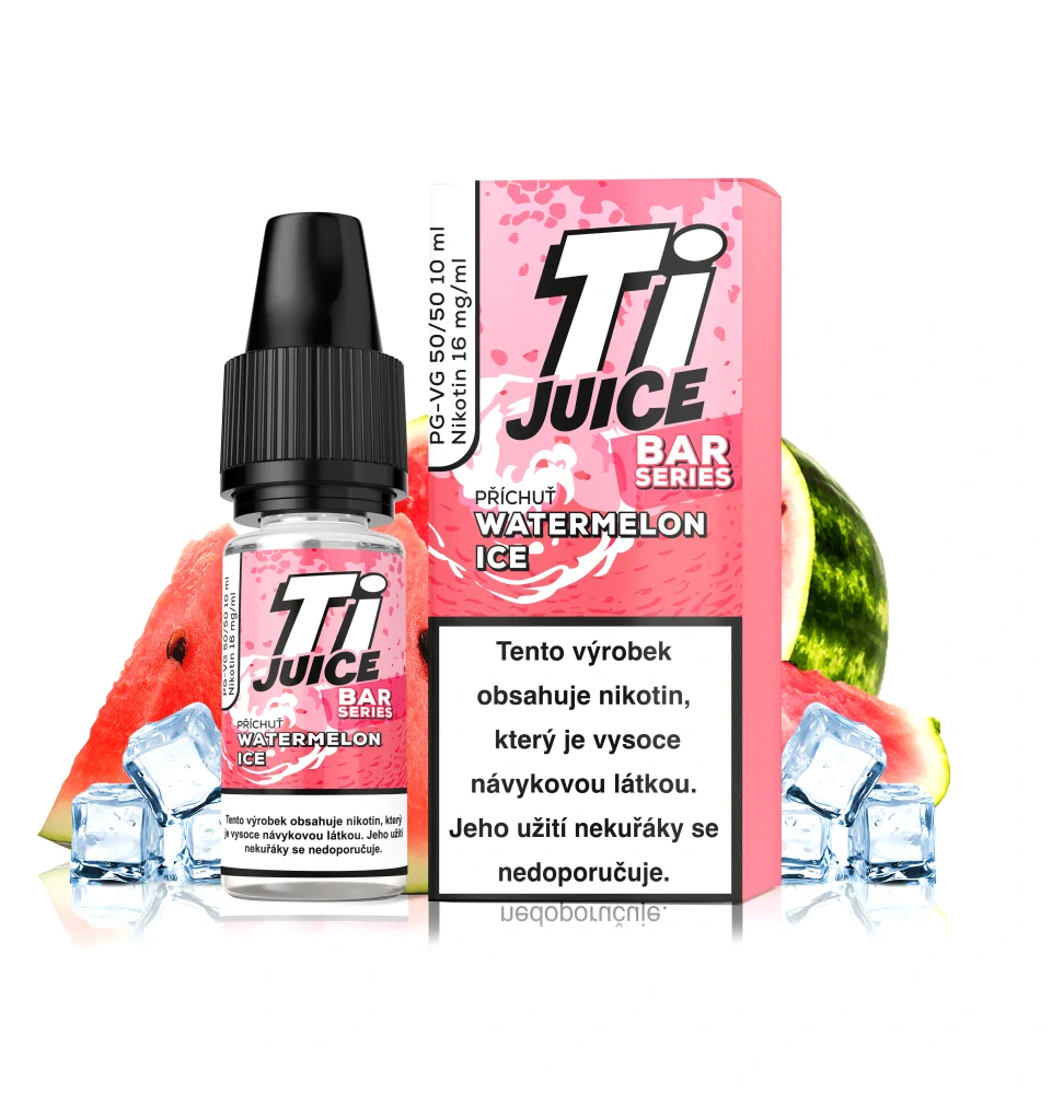 TI Juice Bar Series – Watermelon Ice (Nic Salt 16 mg) – 10 ml