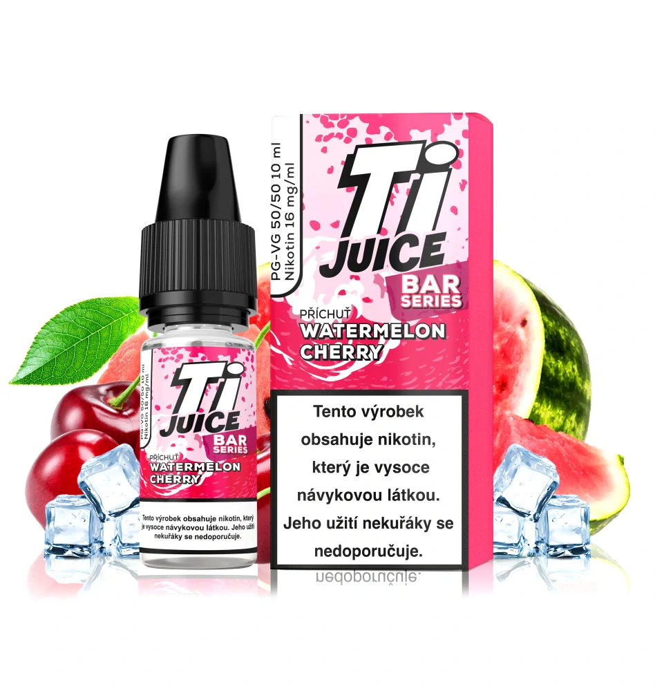 TI Juice Bar Series – Watermelon Ice (Nic Salt 16 mg) – 10 ml