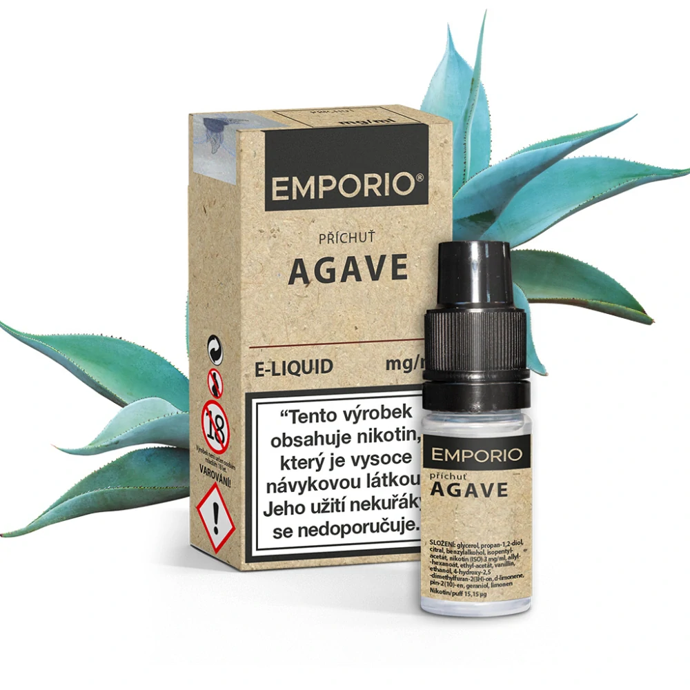 E-liquid Emporio – Agave (Modrá agáve) 6 mg – 10 ml