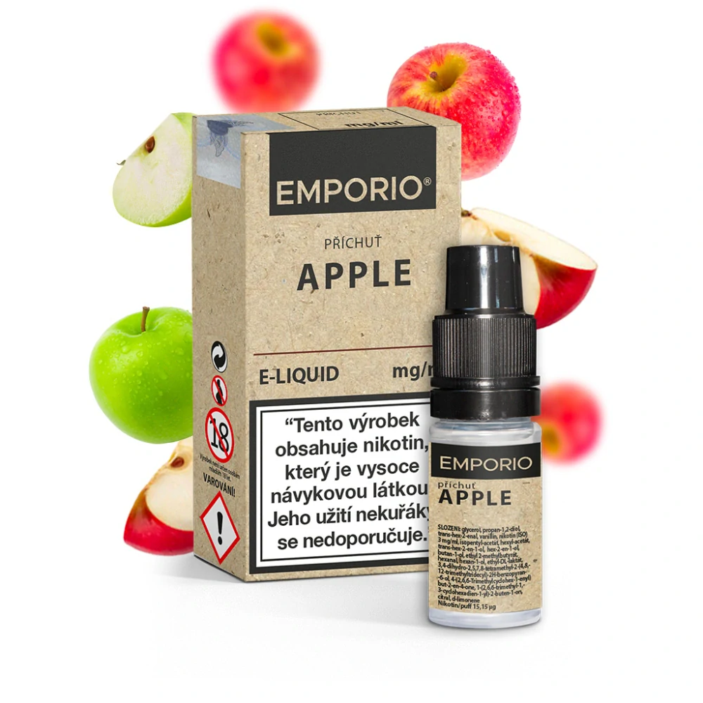 E-liquid Emporio – Apple 6 mg – 10 ml