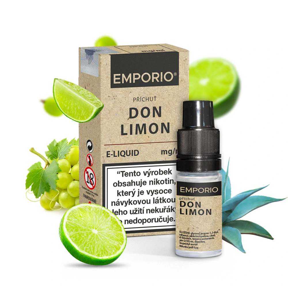 E-liquid Emporio – Don Limon 6 mg – 10 ml