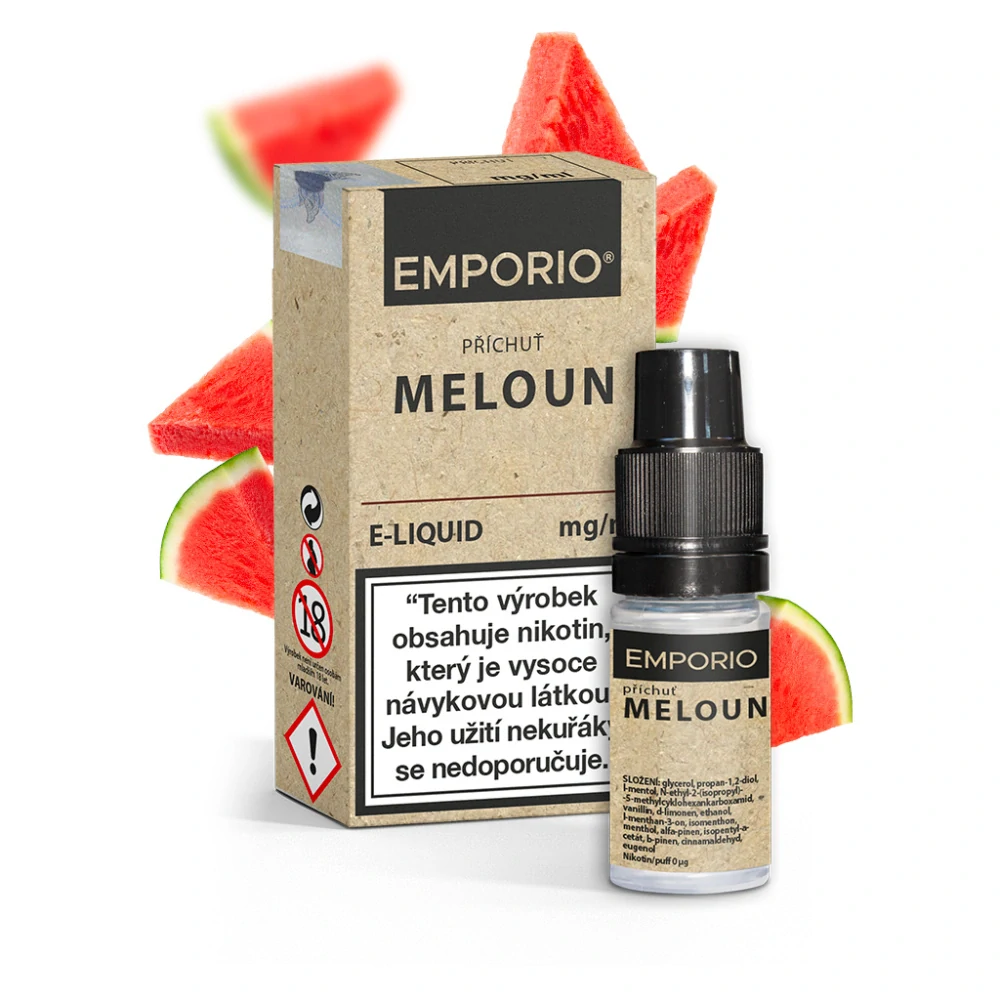 E-liquid Emporio – Meloun 6 mg – 10 ml
