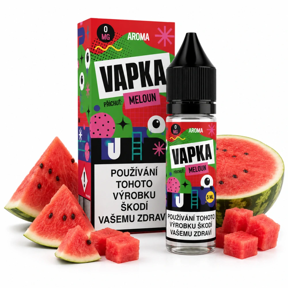 Vapka Meloun 5ml/ 60ml Shake and Vape