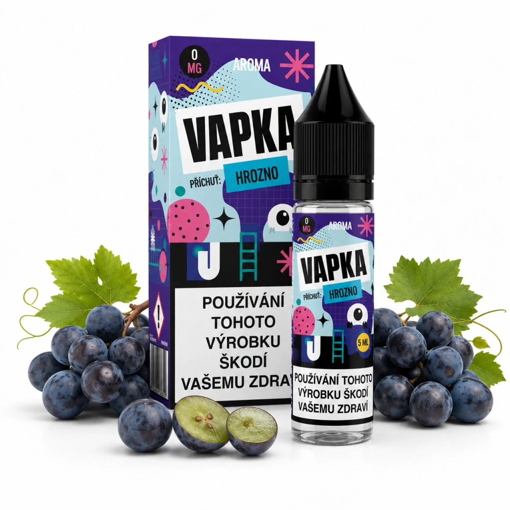 Vapka Hrozen 5ml/ 60ml Shake and Vape