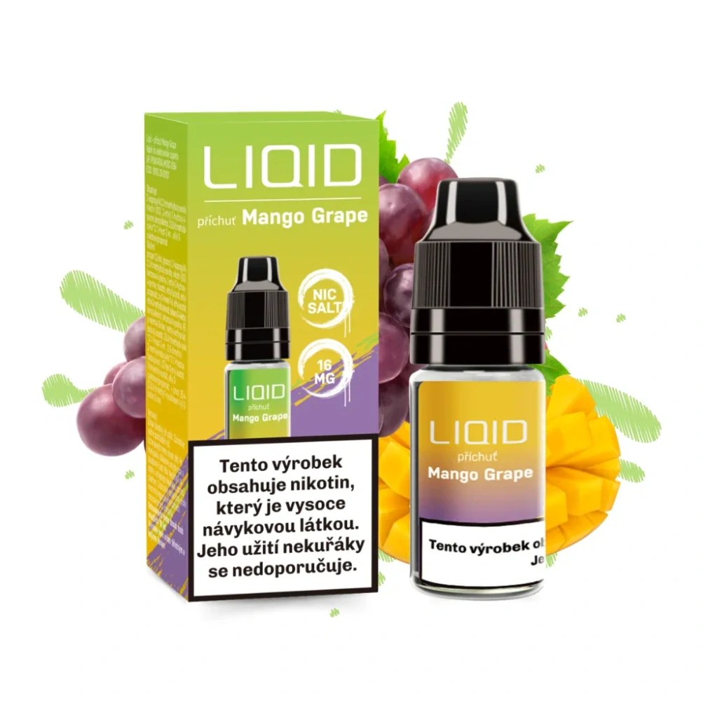 LIO LIQID Mango Grape (Mango a hrozny) 16 mg/ml – 10 ml