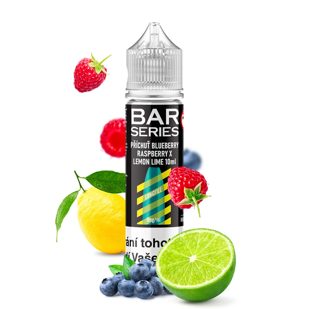 Bar Series Blueberry Raspberry X Lemon Lime (Borůvka, malina, citron a limetka) SnV – 10 ml