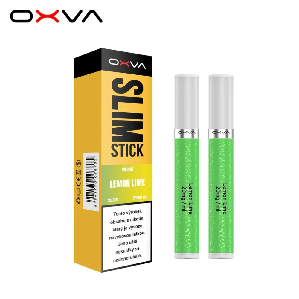 OXVA SlimStick Pods Lemon Lime (Citron a limetka) 20 mg/ml – 2× 2 ml