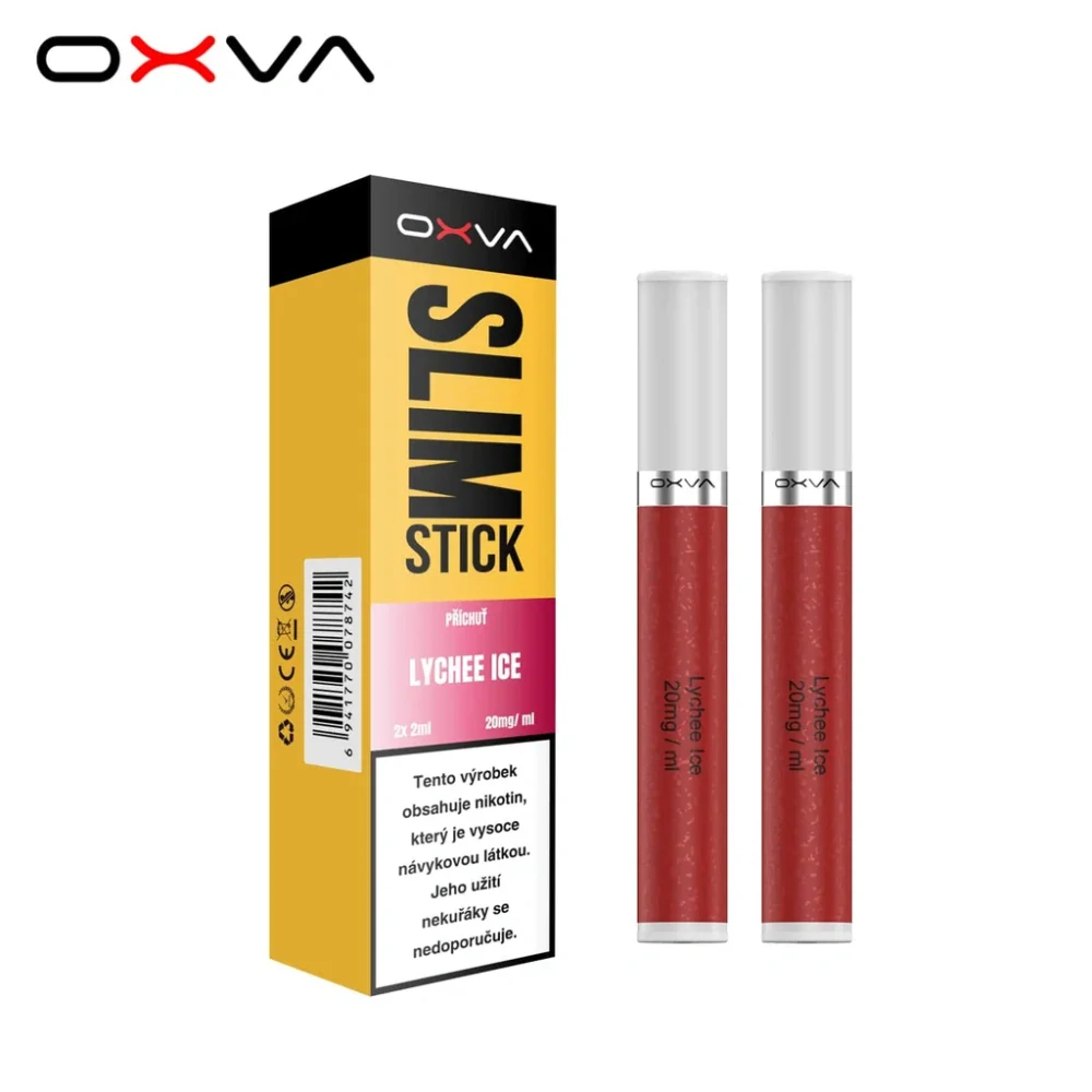OXVA SlimStick Pods Lychee Ice (Liči s ledovým efektem) 20 mg/ml – 2× 2 ml