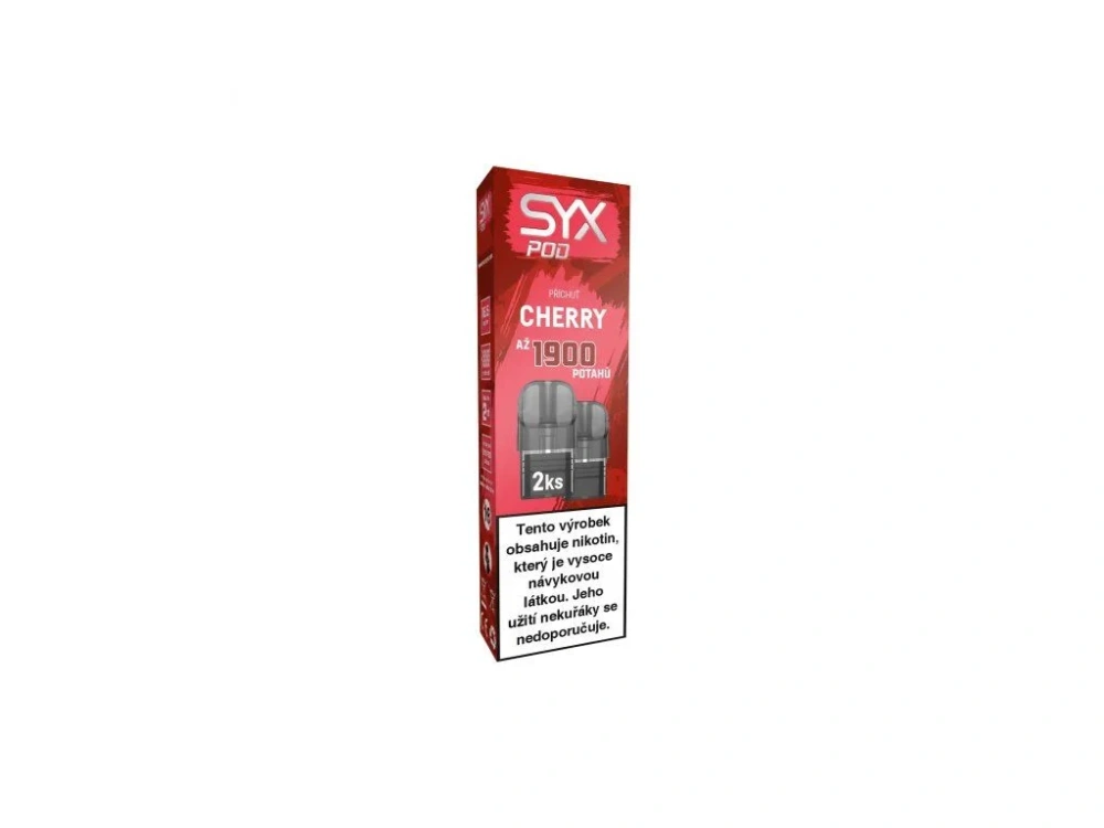 SYX POD Cherry (Třešeň) 16,5 mg/ml – 2× 2 ml