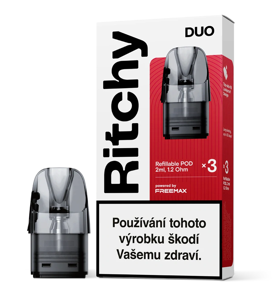 Ritchy DUO Pod – Náhradní cartridge 1,2 Ω (3 ks)