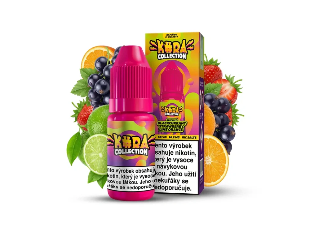 KURA Collection Blackcurrant Strawberry Lime Orange 16,2 mg – 10 ml