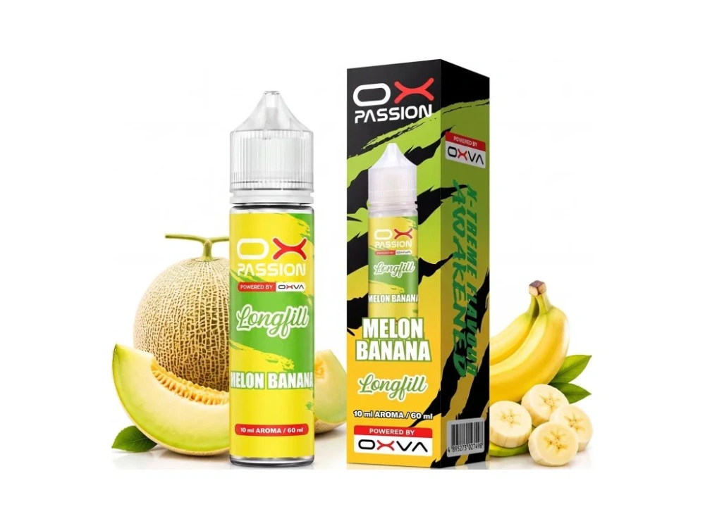 OXVA OX PASSION Melon Banana (Žlutý meloun a banán) Shake & Vape – 10/60 ml