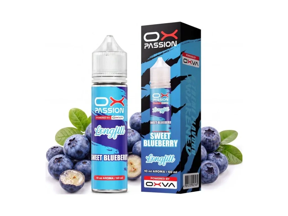 OXVA OX PASSION Sweet Blueberry (Sladká borůvka) Shake & Vape – 10/60 ml