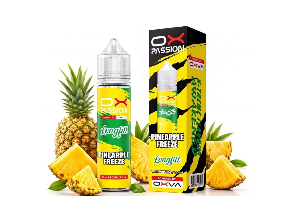 OXVA OX PASSION Pineapple Freeze (Ledový ananas) Shake & Vape – 10/60 ml