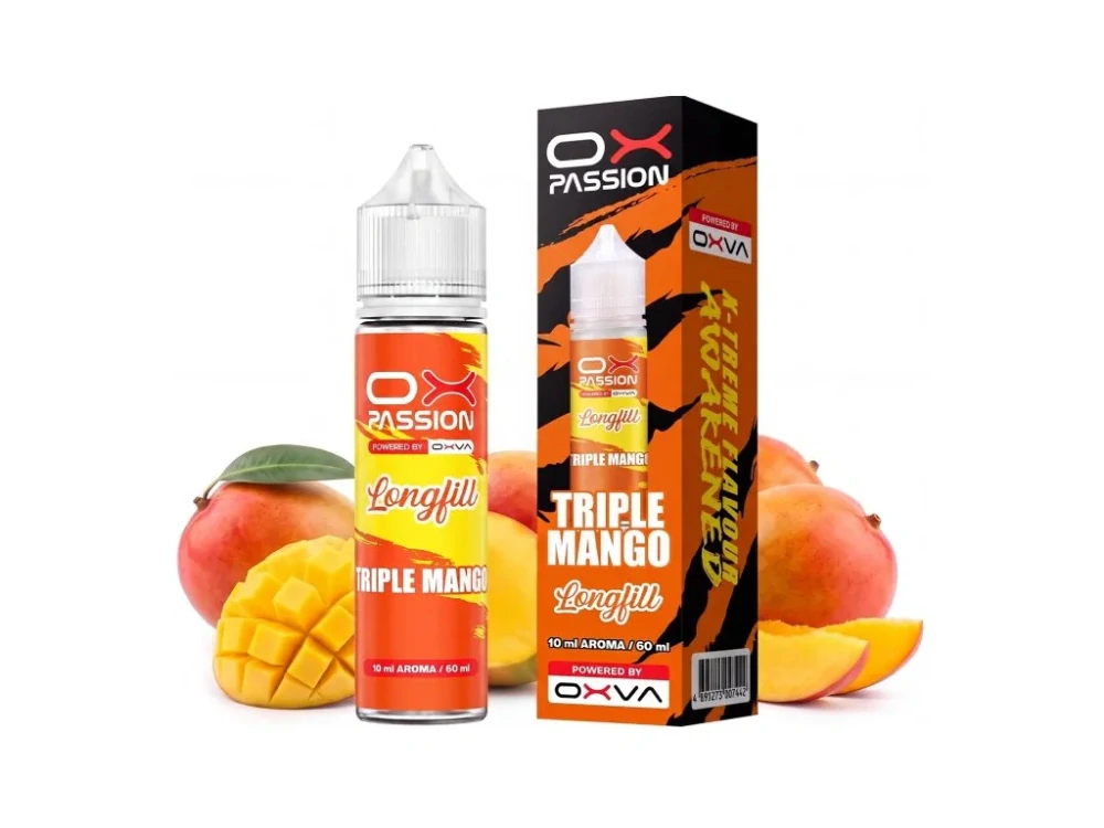 OXVA OX PASSION Triple Mango (Tropické mango) Shake & Vape – 10/60 ml