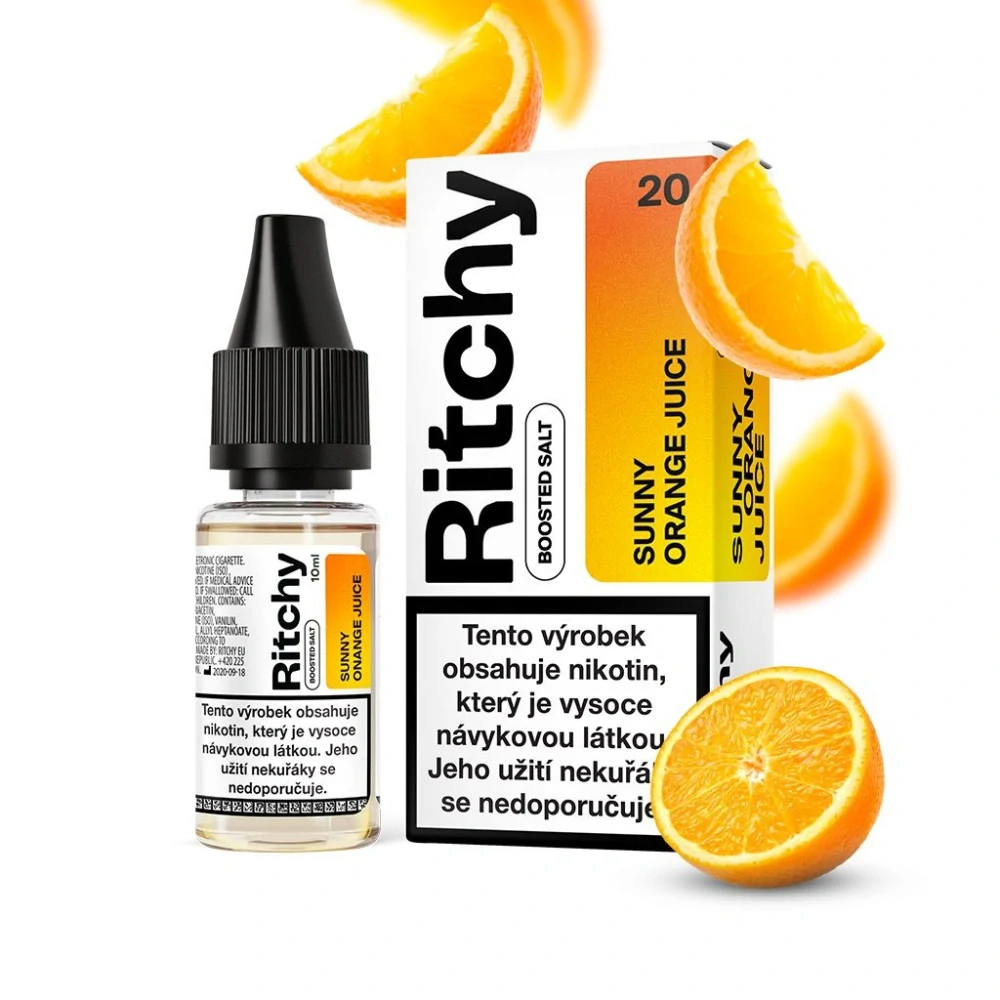 Ritchy Salt Sunny Orange Juice 20mg (Pomerančový džus) 10ml