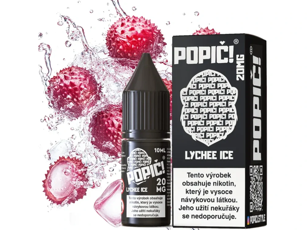 POPIC! Salt – Lychee Ice (Nic Salt 20 mg) – 10 ml