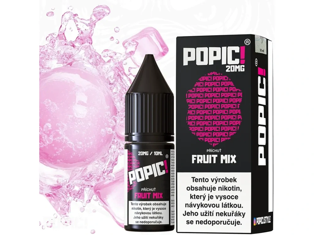 POPIC! Salt – Fruit Mix (Nic Salt 20 mg) – 10 ml