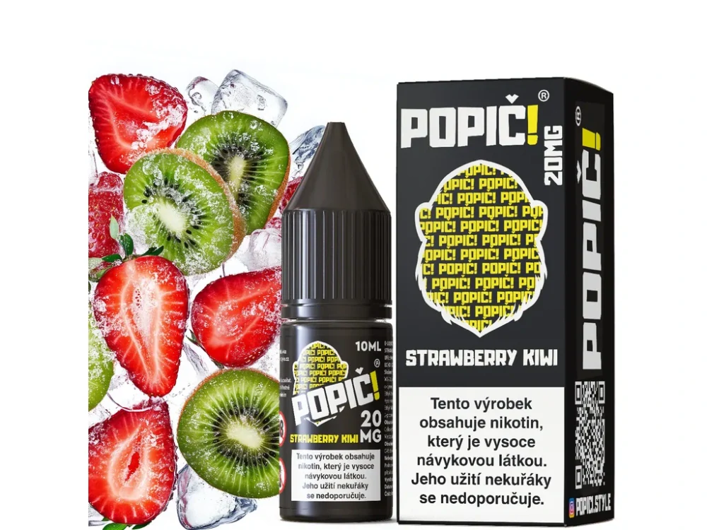 POPIC! Salt – Strawberry Kiwi (Nic Salt 20 mg) – 10 ml