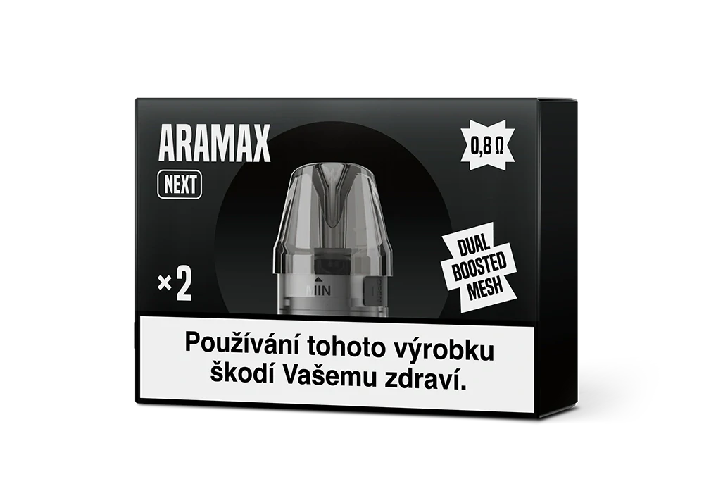 Aramax Next - Pod Cartridge - 2ml - 0,8ohm 2ks