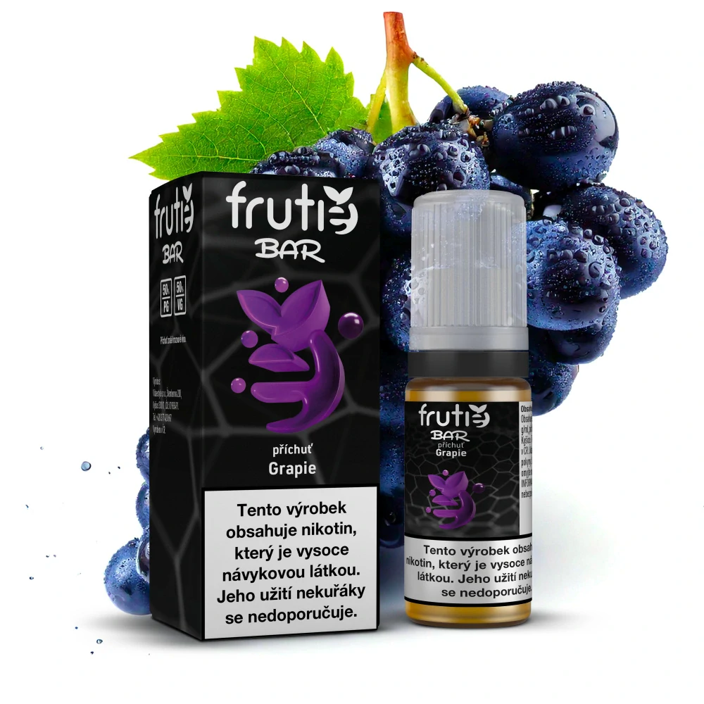 Frutie Bar Juice Grapie (Hroznové víno) 10ml 0mg