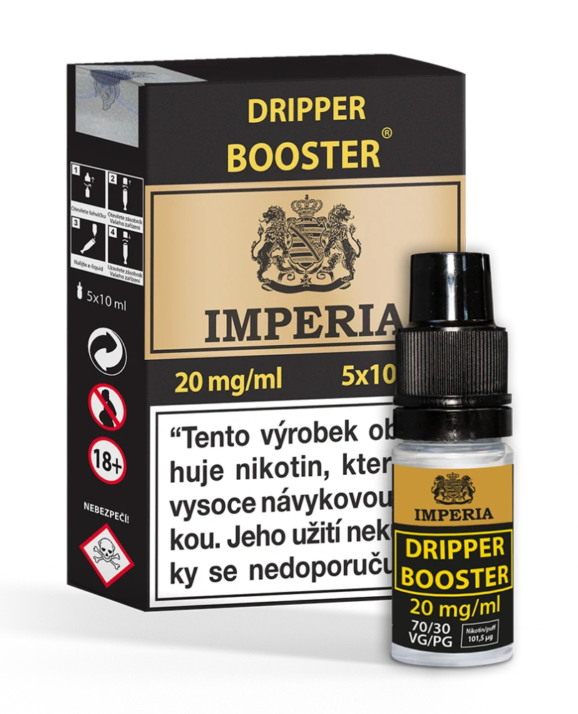 Booster IMPERIA Dripper PG30-VG70 5x10ml-20mg