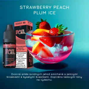 BAR FUEL – e-liquid – Strawberry Peach Plum Ice 20mg