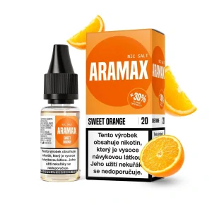 Aramax Salt Sweet Orange (Sladký pomeranč) 10ml 20mg