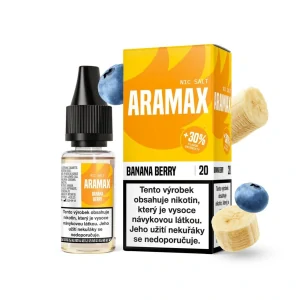 Aramax Salt Banana Berry (Banán a bobule) 10ml 10mg