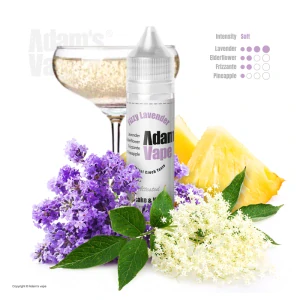 Příchuť Adam's Vape S&V: Fizzy Lavender (Bylinkové frizzante)