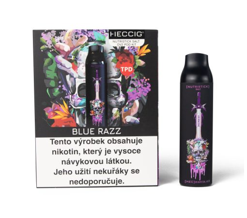 [NUTRISTICK] SALT POD system -DV2 START KIT - Blue Razz