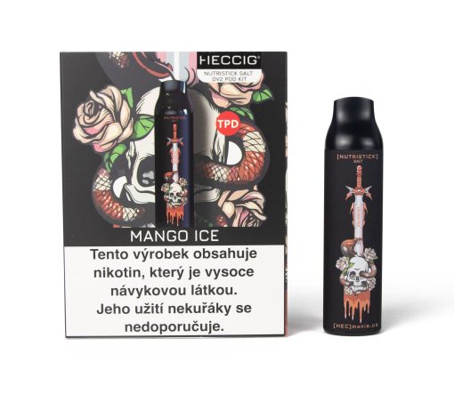 [NUTRISTICK] SALT POD system -DV2 START KIT - Mango Ice