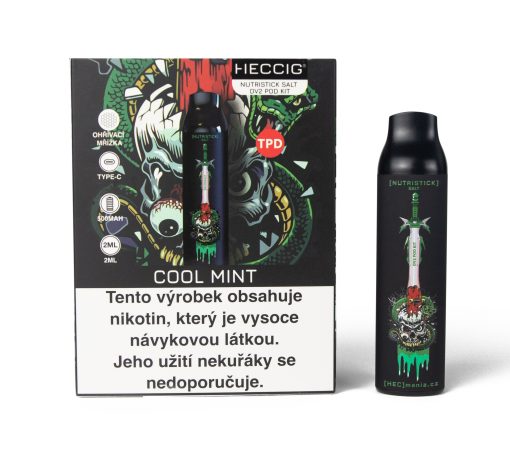 [NUTRISTICK] SALT POD system -DV2 START KIT - Cool mint