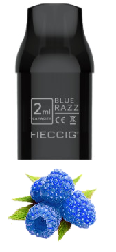 Heccig NUTRISTICK DV2 2x cartridge BLUE RAZZ 15 mg