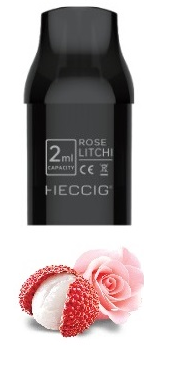 Heccig NUTRISTICK DV2 2x cartridge ROSE LICHI 15 mg