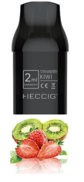 Heccig NUTRISTICK DV2 2x cartridge STRAWBERRY KIWI 15 mg