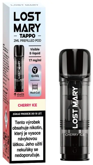 Lost Mary TAPPO předplněná kapsle (Cherry Ice) 1ks 17mg
